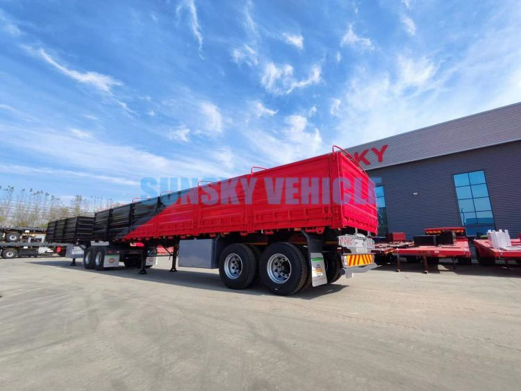 SUNSKY Interlink Semi Trailer - نصف مقطورة مسطحة: صورة 5 SUNSKY Interlink Semi Trailer - نصف مقطورة مسطحة: صورة 5