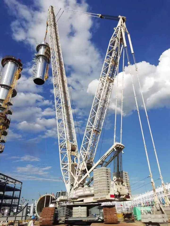 DEMAG Mobile Hydraulic Crane CC6800-1 1250 Ton Used Heavy Duty Crawler Crane For Sale - رافعة مجنزرة: صورة 2 DEMAG Mobile Hydraulic Crane CC6800-1 1250 Ton Used Heavy Duty Crawler Crane For Sale - رافعة مجنزرة: صورة 2