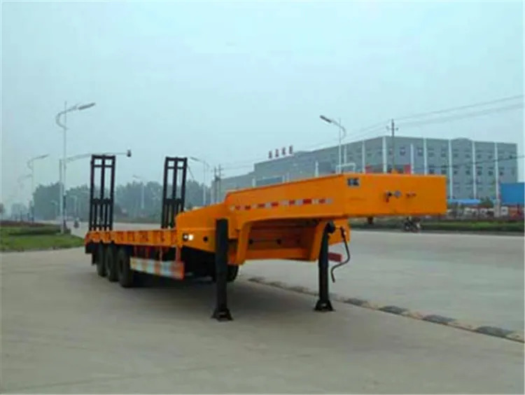 XCMG Official 3 Axle 18 Meter Long Truck Trailers 40Ft Low Bed Container Semi Trailer - عربة منخفضة مسطحة نصف مقطورة: صورة 3 XCMG Official 3 Axle 18 Meter Long Truck Trailers 40Ft Low Bed Container Semi Trailer - عربة منخفضة مسطحة نصف مقطورة: صورة 3