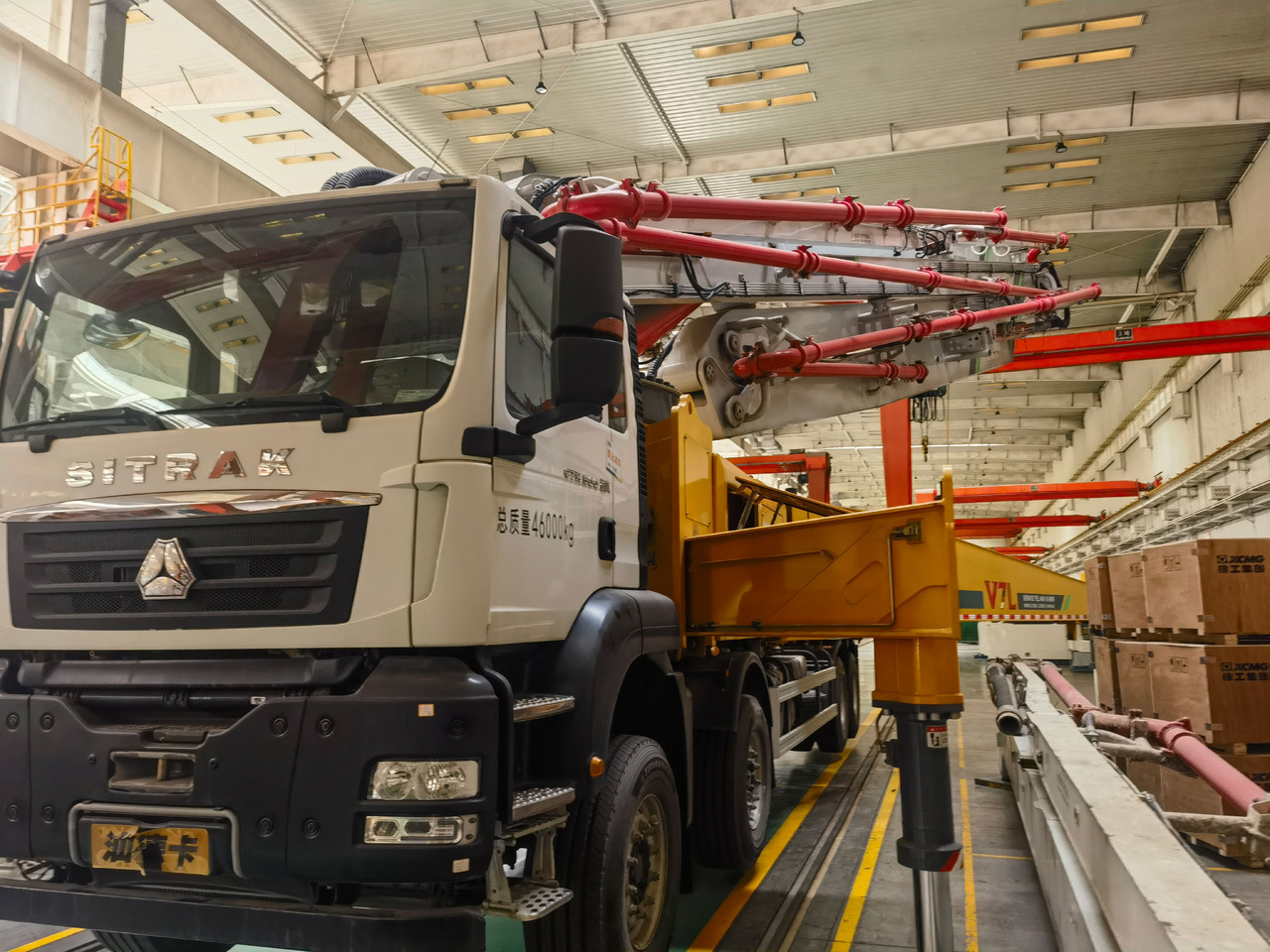 XCMG Official 60m Concrete Pump Machine HB60V Used Concrete Pump Truck For Sale - مضخة خرسانة: صورة 5 XCMG Official 60m Concrete Pump Machine HB60V Used Concrete Pump Truck For Sale - مضخة خرسانة: صورة 5