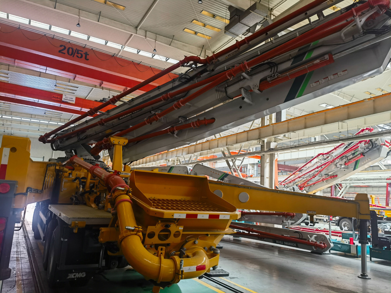 XCMG Official 60m Concrete Pump Machine HB60V Used Concrete Pump Truck For Sale - مضخة خرسانة: صورة 4 XCMG Official 60m Concrete Pump Machine HB60V Used Concrete Pump Truck For Sale - مضخة خرسانة: صورة 4