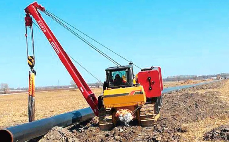 XCMG Official China Pipelayer XGP70 70T Crawler Pipelayer With High Quality - ماكينة وضع الأنابيب: صورة 3 XCMG Official China Pipelayer XGP70 70T Crawler Pipelayer With High Quality - ماكينة وضع الأنابيب: صورة 3