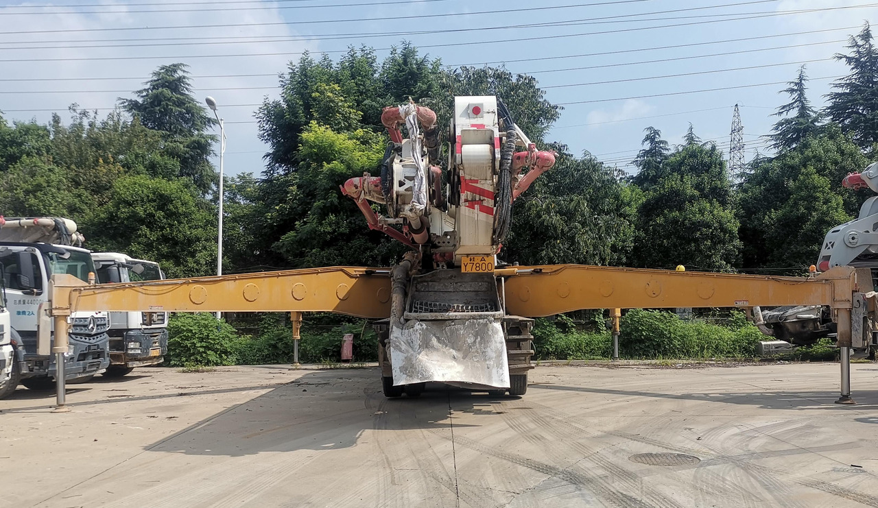 مضخة خرسانة XCMG Official Concrete Machinery Pump HB58V 58m Used Truck-mounted Concrete Pump Price List: صورة 6