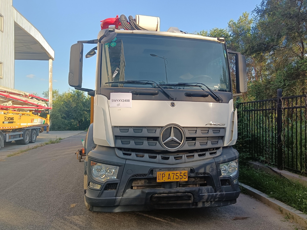 XCMG Official Concrete Machinery Pump HB58V Used Cement Pump Truck For Sale - مضخة خرسانة: صورة 2 XCMG Official Concrete Machinery Pump HB58V Used Cement Pump Truck For Sale - مضخة خرسانة: صورة 2