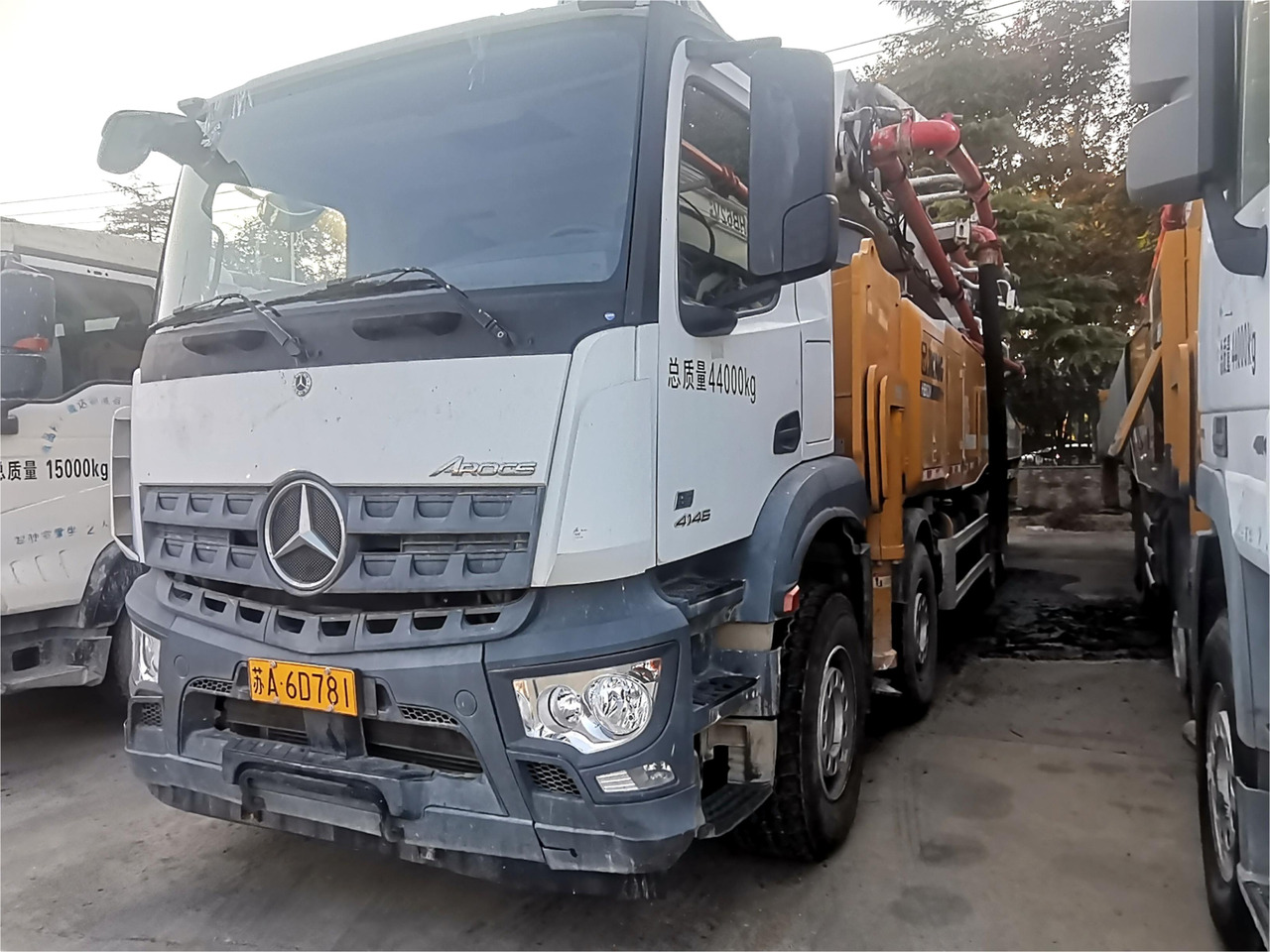 XCMG Official HB62V Second Hand Concrete Pump Truck 62m Truck-mounted Concrete Pump Price - مضخة خرسانة: صورة 2 XCMG Official HB62V Second Hand Concrete Pump Truck 62m Truck-mounted Concrete Pump Price - مضخة خرسانة: صورة 2