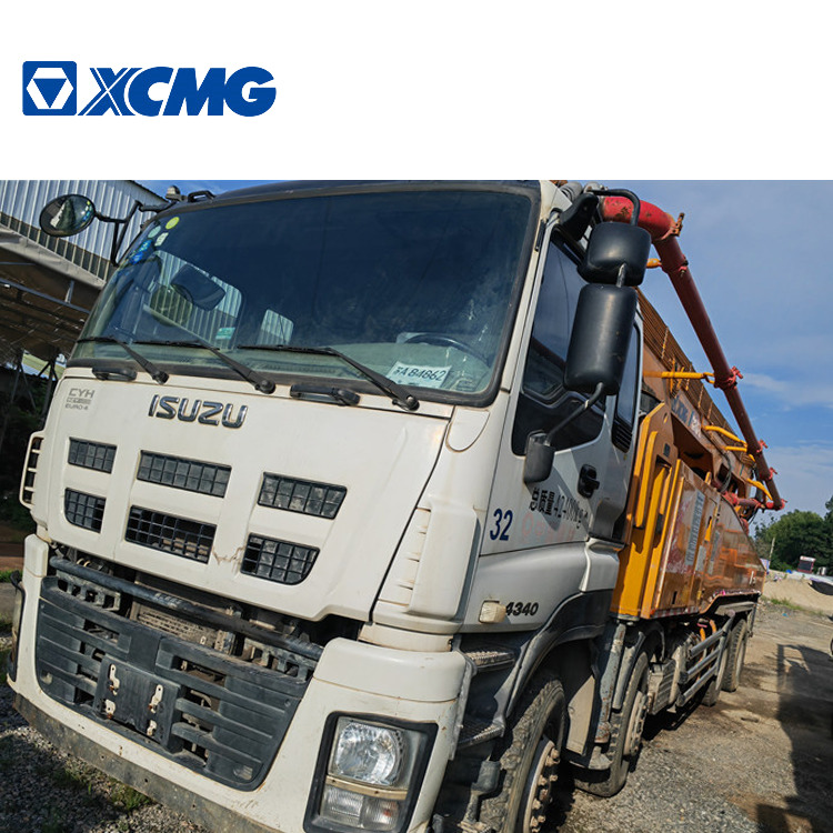 XCMG Official Hb60K 2016 Year Used 56m Truck-Mounted Concrete Pump Truck for Sale - مضخة خرسانة: صورة 1 XCMG Official Hb60K 2016 Year Used 56m Truck-Mounted Concrete Pump Truck for Sale - مضخة خرسانة: صورة 1