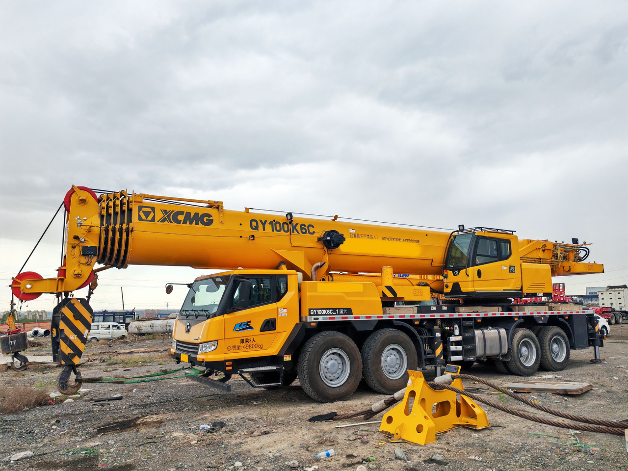 XCMG Official QY100K6C Second Hand Pickup Truck Crane 100t All Terrain Crane - موبايل كرين: صورة 2 XCMG Official QY100K6C Second Hand Pickup Truck Crane 100t All Terrain Crane - موبايل كرين: صورة 2