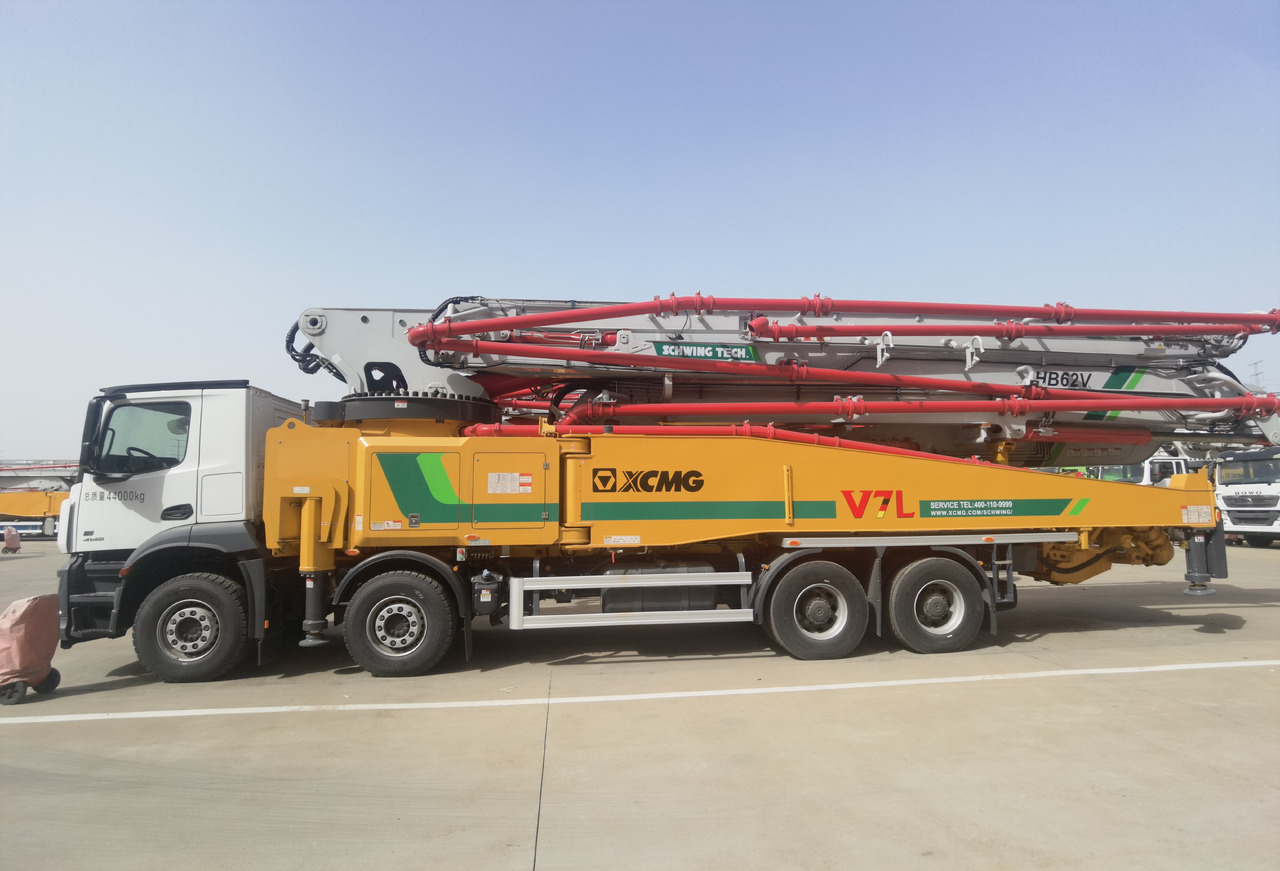 XCMG Official Schwing Concrete Pump HB62V Used Telescopic Concrete Pump Truck Price - مضخة خرسانة: صورة 3 XCMG Official Schwing Concrete Pump HB62V Used Telescopic Concrete Pump Truck Price - مضخة خرسانة: صورة 3
