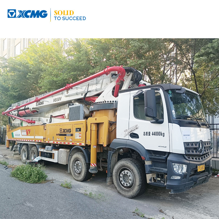 XCMG Official Second Hand HB58V Hydraulic Truck Concrete Pump 58m Truck Mount Concrete Ppumps Price - مضخة خرسانة: صورة 1 XCMG Official Second Hand HB58V Hydraulic Truck Concrete Pump 58m Truck Mount Concrete Ppumps Price - مضخة خرسانة: صورة 1