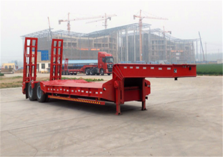 XCMG Official Semi Trailer XLXZ9400TDP 3 Axles Lowbed Trailer for Sale - عربة منخفضة مسطحة نصف مقطورة: صورة 3 XCMG Official Semi Trailer XLXZ9400TDP 3 Axles Lowbed Trailer for Sale - عربة منخفضة مسطحة نصف مقطورة: صورة 3