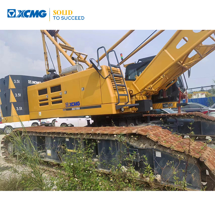 XCMG Official Used 100 Ton Mobile Crane XGC100A Hydraulic Lattice Boom Crawler Crane For Sale - رافعة مجنزرة: صورة 1 XCMG Official Used 100 Ton Mobile Crane XGC100A Hydraulic Lattice Boom Crawler Crane For Sale - رافعة مجنزرة: صورة 1