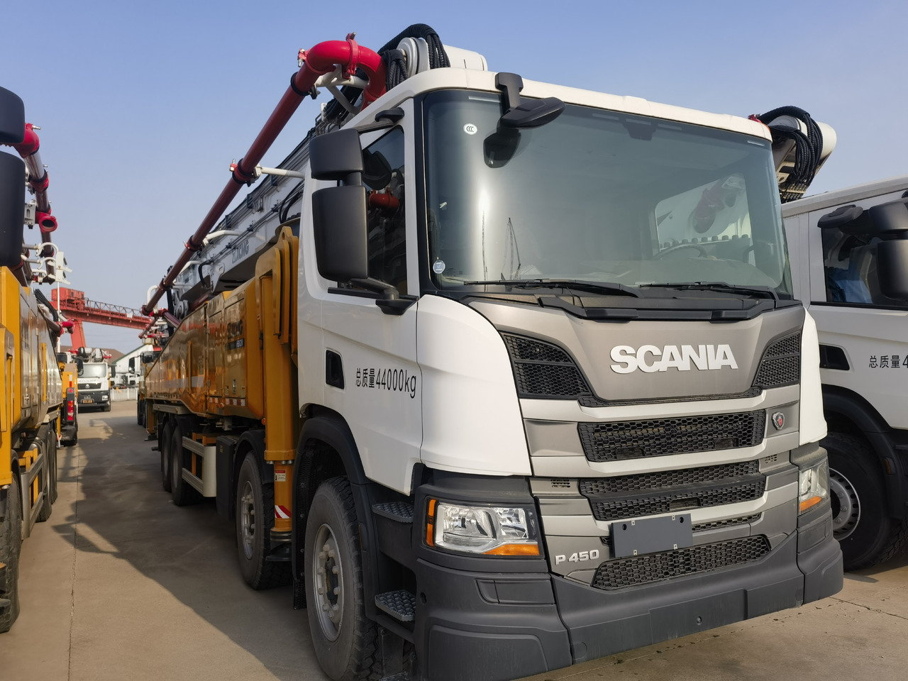 XCMG Official Used Diesel Concrete Pump 62m HB62V Truck-mounted Concrete Pump Hot Sale - مضخة خرسانة: صورة 2 XCMG Official Used Diesel Concrete Pump 62m HB62V Truck-mounted Concrete Pump Hot Sale - مضخة خرسانة: صورة 2