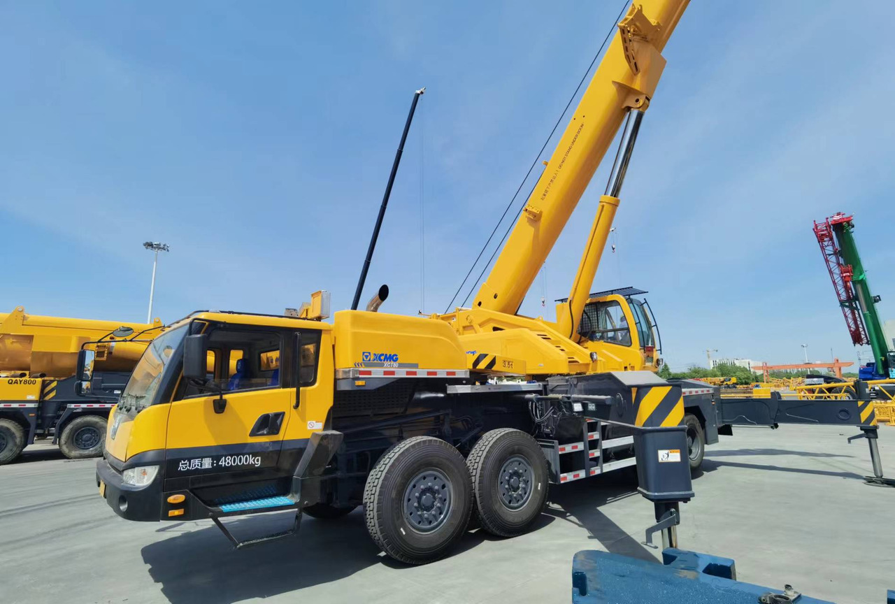 XCMG Official XCT80 80 Ton Used Mobile Hydraulic Truck Crane With High Quality - موبايل كرين: صورة 2 XCMG Official XCT80 80 Ton Used Mobile Hydraulic Truck Crane With High Quality - موبايل كرين: صورة 2