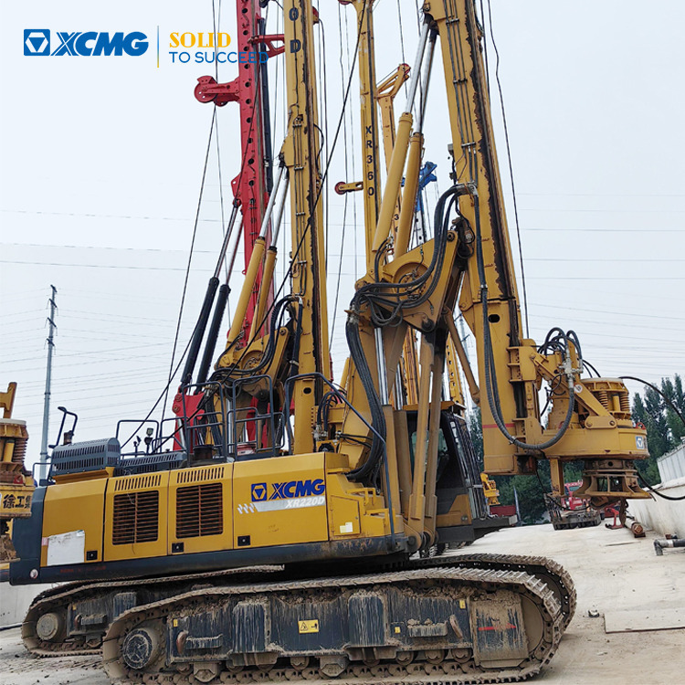 XCMG Offiical Used Rotary Drilling Rigs Drilling Machine XR220D Pile Drilling Rig For Sale - برج الحفر: صورة 1 XCMG Offiical Used Rotary Drilling Rigs Drilling Machine XR220D Pile Drilling Rig For Sale - برج الحفر: صورة 1