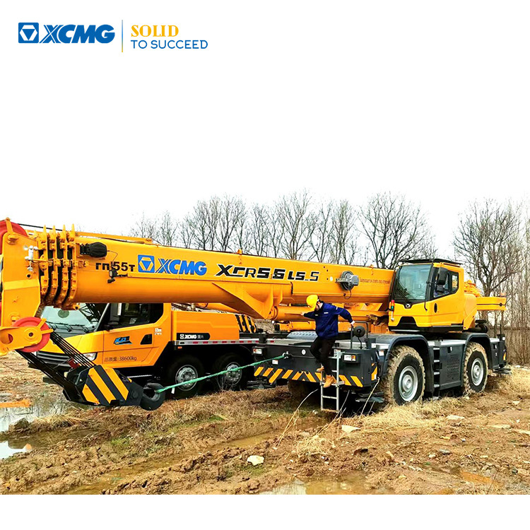 XCMG Popular Used Rough Terrain Crane XCR55L5_S 55T Hydrauli Crane Low Price - رافعة الطرق الوعرة: صورة 1 XCMG Popular Used Rough Terrain Crane XCR55L5_S 55T Hydrauli Crane Low Price - رافعة الطرق الوعرة: صورة 1
