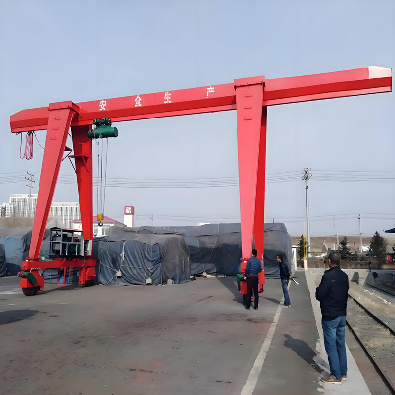 XCMG Single Girder Tyre Gantry Crane - رافعة جسرية: صورة 4 XCMG Single Girder Tyre Gantry Crane - رافعة جسرية: صورة 4