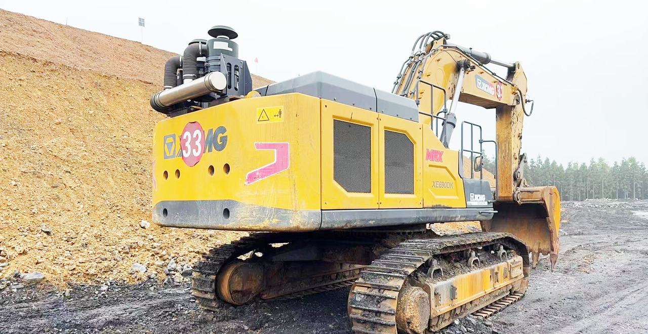 XCMG XE690DK heavy duty used excavator crawler price - حفار زحاف: صورة 4 XCMG XE690DK heavy duty used excavator crawler price - حفار زحاف: صورة 4