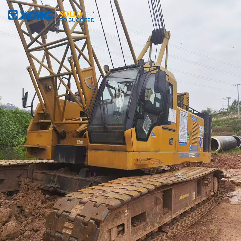 XCMG XGC55 55ton second hand 2021 crane with crawler for sale - رافعة مجنزرة: صورة 1 XCMG XGC55 55ton second hand 2021 crane with crawler for sale - رافعة مجنزرة: صورة 1