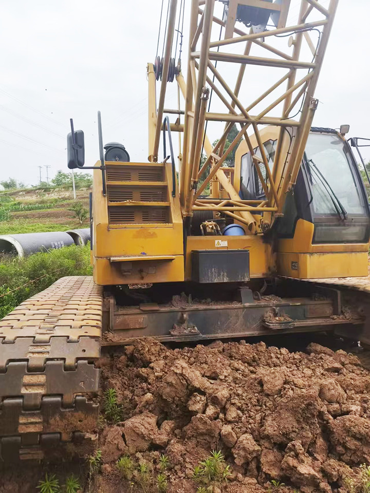 XCMG XGC55 55ton second hand 2021 crane with crawler for sale - رافعة مجنزرة: صورة 2 XCMG XGC55 55ton second hand 2021 crane with crawler for sale - رافعة مجنزرة: صورة 2