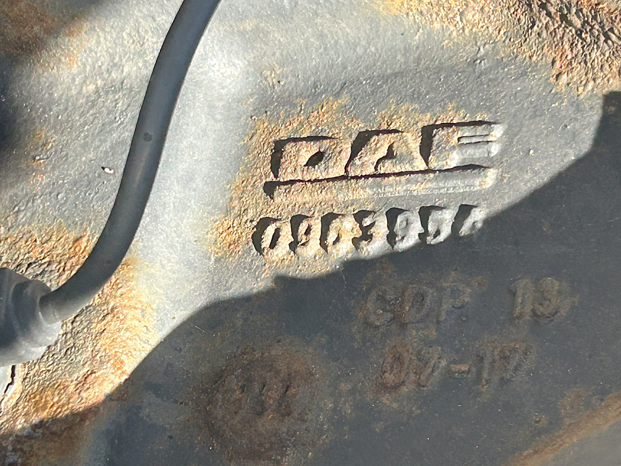 DAF FRONT AXLE DAF XF 106 480 - المحور و قطع الغيار - شاحنة: صورة 5 DAF FRONT AXLE DAF XF 106 480 - المحور و قطع الغيار - شاحنة: صورة 5