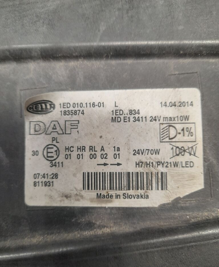 DAF XF 106 LIFT 0501328597 TRAXON - وحدة تحكم الكتروني - شاحنة: صورة 5 DAF XF 106 LIFT 0501328597 TRAXON - وحدة تحكم الكتروني - شاحنة: صورة 5