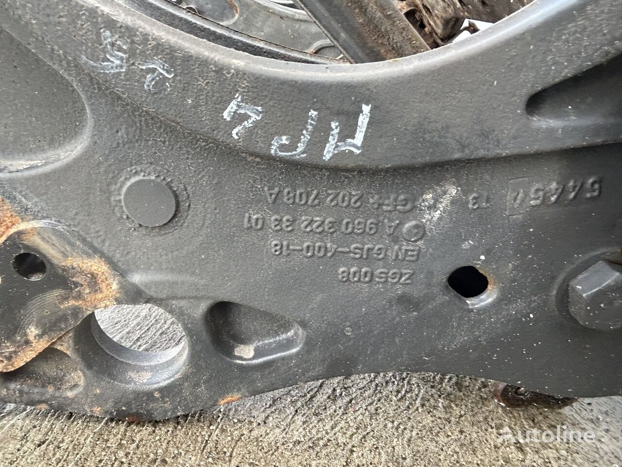 KOMPLETNE ZAWIESZENIE KABINY Mercedes-Benz ACTROS MP4 truck - تعليق - شاحنة: صورة 5 KOMPLETNE ZAWIESZENIE KABINY Mercedes-Benz ACTROS MP4 truck - تعليق - شاحنة: صورة 5