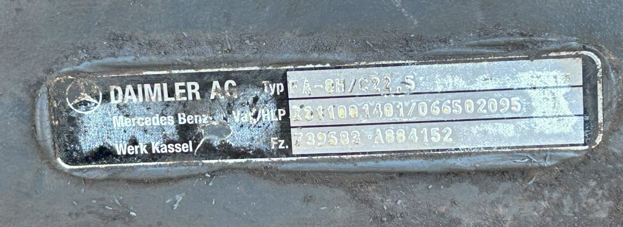 MERCEDES AROCS MP4 AXLE + HUBS HAD HYDRAULIC DRIVE FRONT - تعليق: صورة 4 MERCEDES AROCS MP4 AXLE + HUBS HAD HYDRAULIC DRIVE FRONT - تعليق: صورة 4