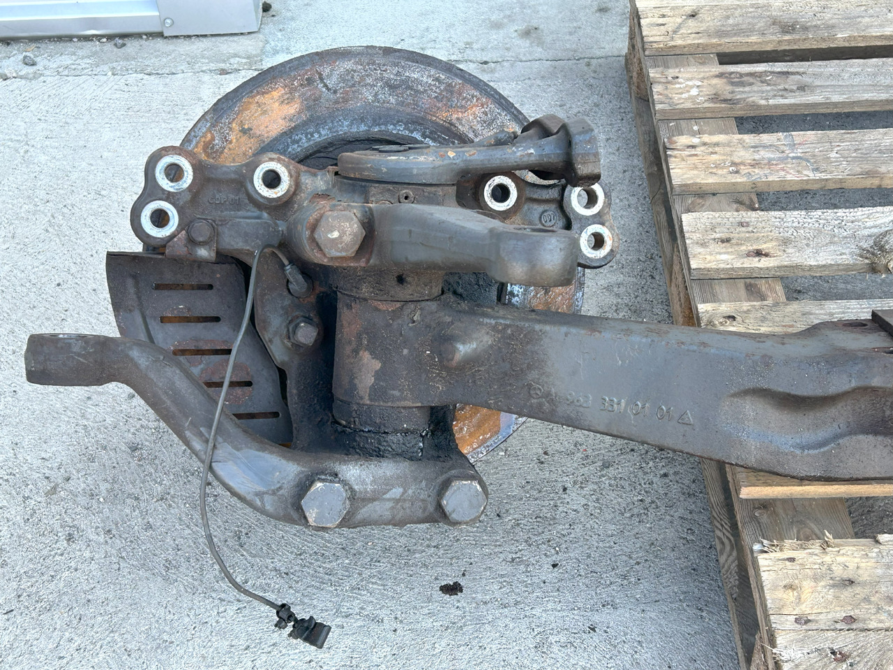 MERCEDES AROCS MP4 AXLE + HUBS HAD HYDRAULIC DRIVE FRONT - تعليق: صورة 2 MERCEDES AROCS MP4 AXLE + HUBS HAD HYDRAULIC DRIVE FRONT - تعليق: صورة 2