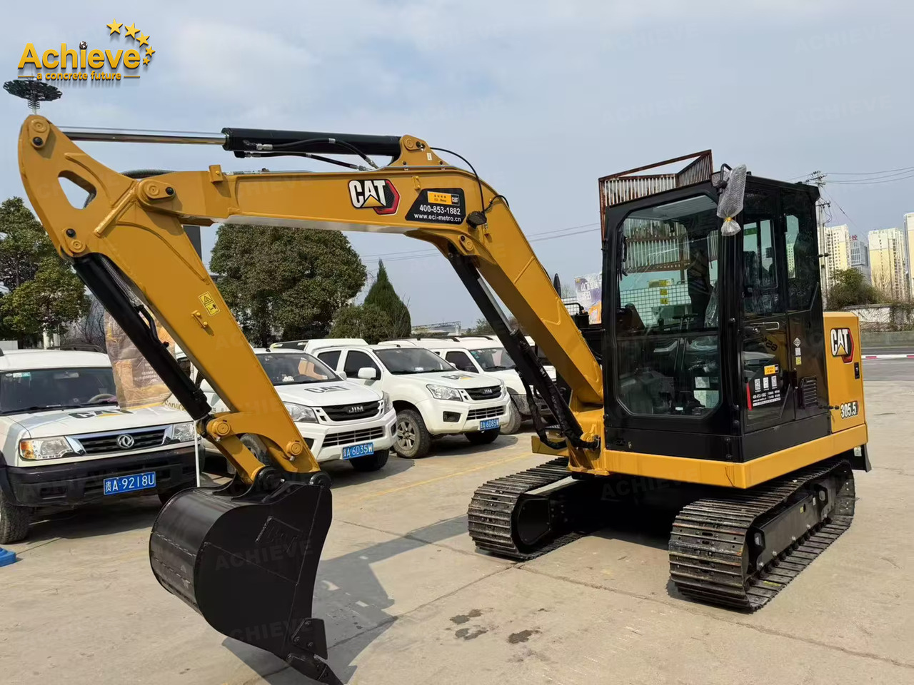 CATERPILLAR CAT® 305.5E2 small Cat C2.4 DI Mini Hydraulic Excavator 0.22 m³ 34.1 kw/rpm 35.0 kN 【ACHIEVE】 TOP CONDITION!!! - حفارة مُصَّغرة: صورة 3 CATERPILLAR CAT® 305.5E2 small Cat C2.4 DI Mini Hydraulic Excavator 0.22 m³ 34.1 kw/rpm 35.0 kN 【ACHIEVE】 TOP CONDITION!!! - حفارة مُصَّغرة: صورة 3