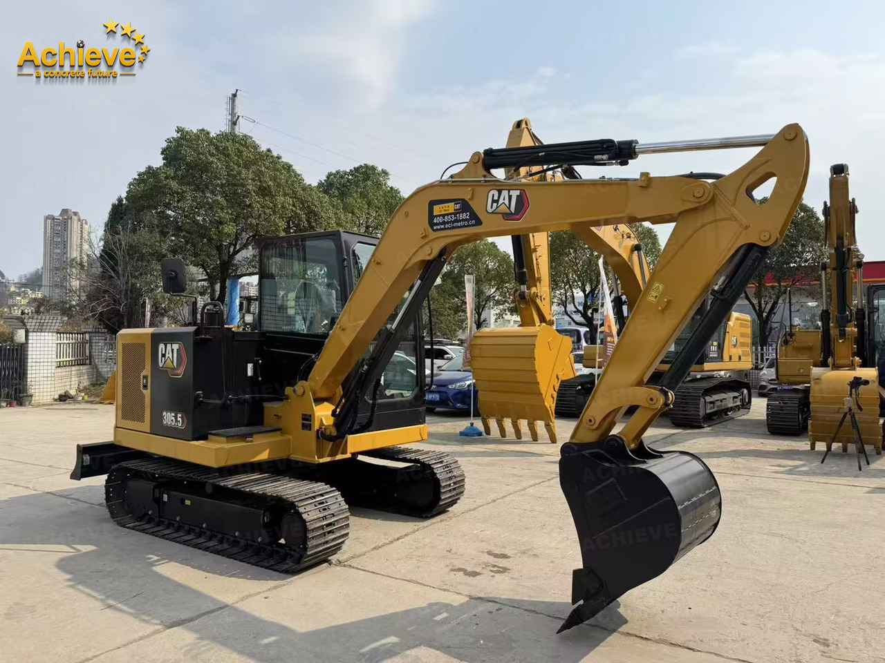CATERPILLAR CAT® 305.5E2 small Cat C2.4 DI Mini Hydraulic Excavator 0.22 m³ 34.1 kw/rpm 35.0 kN 【ACHIEVE】 TOP CONDITION!!! - حفارة مُصَّغرة: صورة 1 CATERPILLAR CAT® 305.5E2 small Cat C2.4 DI Mini Hydraulic Excavator 0.22 m³ 34.1 kw/rpm 35.0 kN 【ACHIEVE】 TOP CONDITION!!! - حفارة مُصَّغرة: صورة 1