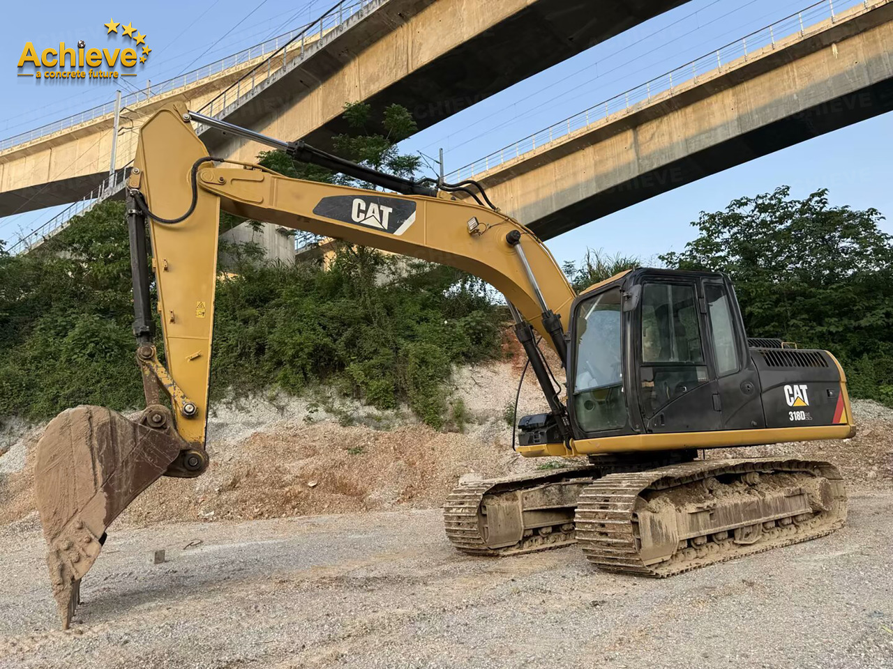 Caterpillar 318DL hydraulic excavator 0.72-0.8 m³ 91 kw/rpm 42.0-42.3 kN Cat® C4.2 【ACHIEVE】 TOP CONDITION!!! - حفار زحاف: صورة 3 Caterpillar 318DL hydraulic excavator 0.72-0.8 m³ 91 kw/rpm 42.0-42.3 kN Cat® C4.2 【ACHIEVE】 TOP CONDITION!!! - حفار زحاف: صورة 3