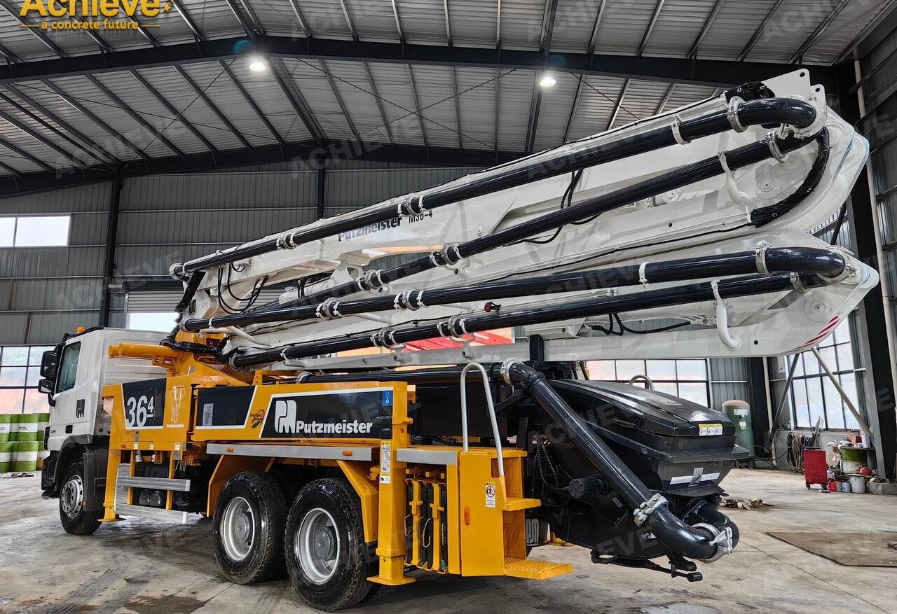 مضخة خرسانة PUTZMEISTER PUTZMEISTER M36-4Z 2013 HOT SALE Mercedes-Benz【ACHIEVE】TOP CONDITION!!!: صورة 6