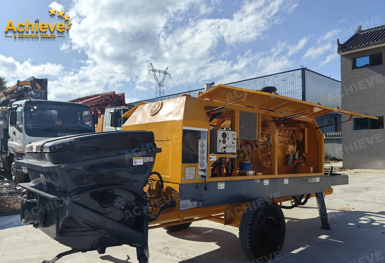 مضخة خرسانة ثابتة Putzmeister 2013 putzmeist BSA2109H-D Stationary concrete pump【ACHIEVE】TOP CONDITION!!!: صورة 9