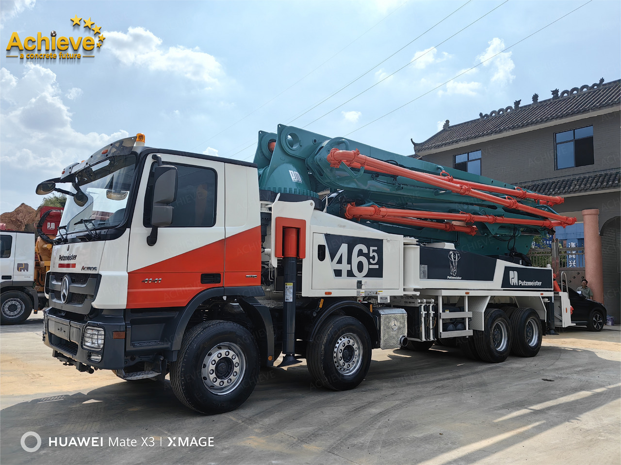 Putzmeister Compact Truck-Mounted Concrete Pump M46-5 【ACHIEVE】TOP CONDITION!!! - مضخة خرسانة: صورة 2 Putzmeister Compact Truck-Mounted Concrete Pump M46-5 【ACHIEVE】TOP CONDITION!!! - مضخة خرسانة: صورة 2