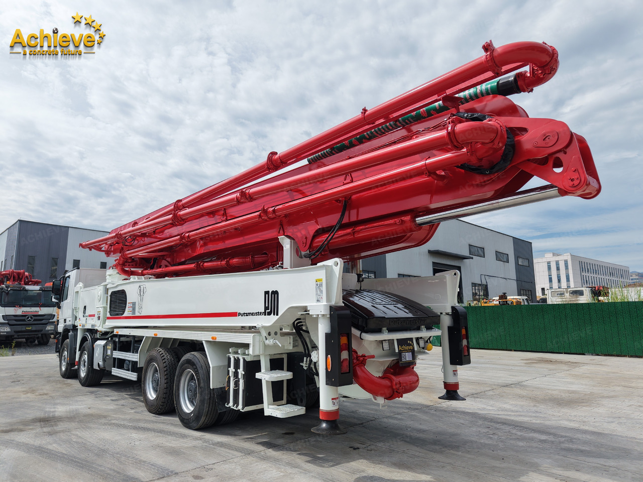 مضخة خرسانة Putzmeister Putzmeister  M56-4RZ Actros 4141Mercedes-Benz Concrete pump truck 【ACHIEVE】TOP CONDITION!!!: صورة 24