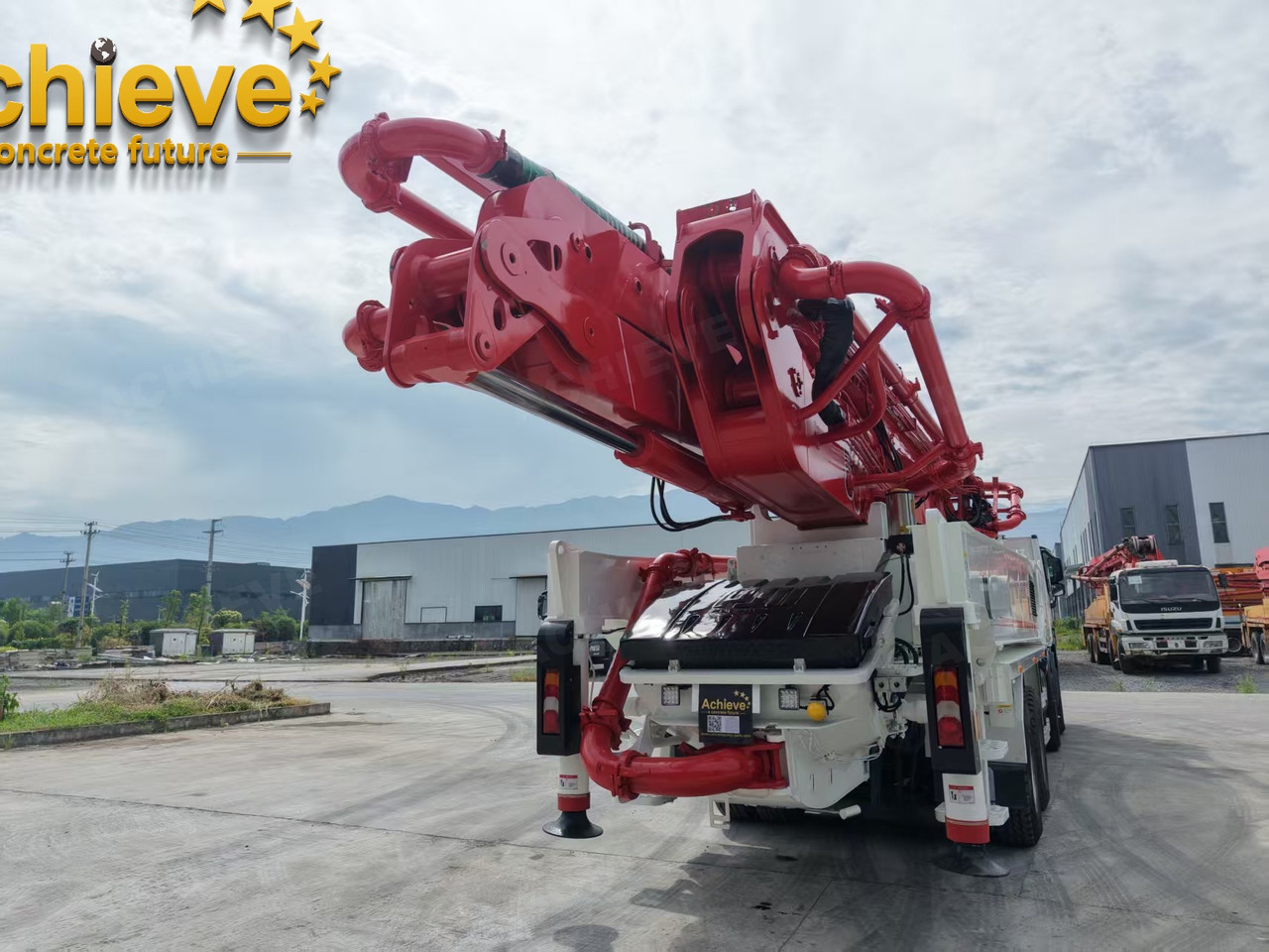 مضخة خرسانة Putzmeister Putzmeister  M56-4RZ Actros 4141Mercedes-Benz Concrete pump truck 【ACHIEVE】TOP CONDITION!!!: صورة 26