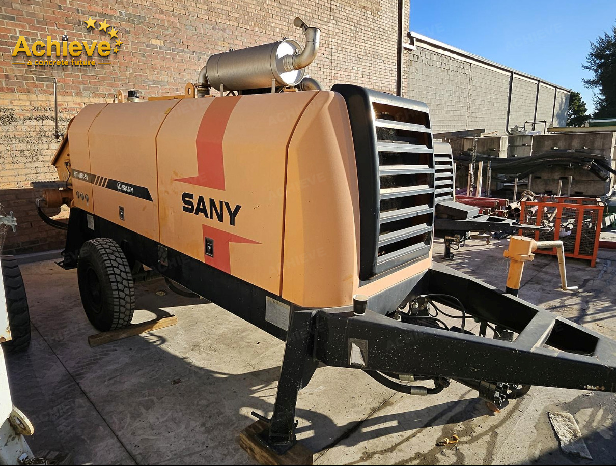 SANY SANY 【ACHIEVE】TOP CONDITION!!! demo new low hours Sany Concrete Trailer Pump 2017 HBT5008C-5S - مضخة خرسانة ثابتة: صورة 1 SANY SANY 【ACHIEVE】TOP CONDITION!!! demo new low hours Sany Concrete Trailer Pump 2017 HBT5008C-5S - مضخة خرسانة ثابتة: صورة 1