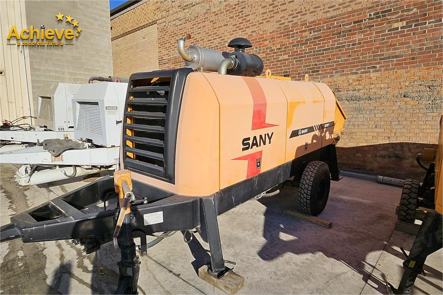 SANY SANY 【ACHIEVE】TOP CONDITION!!! demo new low hours Sany Concrete Trailer Pump 2017 HBT5008C-5S - مضخة خرسانة ثابتة: صورة 2 SANY SANY 【ACHIEVE】TOP CONDITION!!! demo new low hours Sany Concrete Trailer Pump 2017 HBT5008C-5S - مضخة خرسانة ثابتة: صورة 2