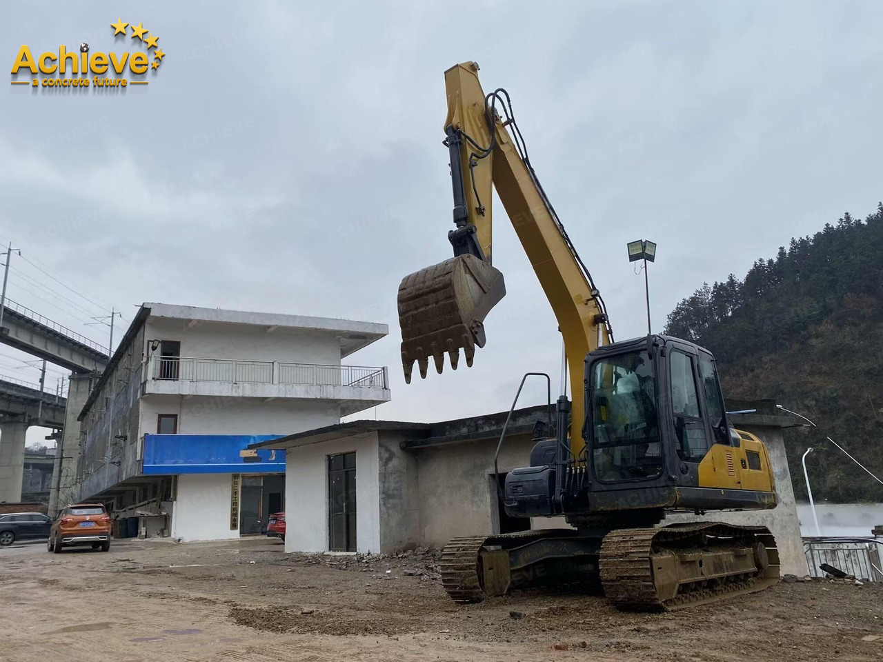 XCMG XE135D 0.32-0.61(0.52) m³ 86/2200 kw/rpm QSF3.8 260 L 99.1 kN 【ACHIEVE】 TOP CONDITION!!! - حفار زحاف: صورة 5 XCMG XE135D 0.32-0.61(0.52) m³ 86/2200 kw/rpm QSF3.8 260 L 99.1 kN 【ACHIEVE】 TOP CONDITION!!! - حفار زحاف: صورة 5