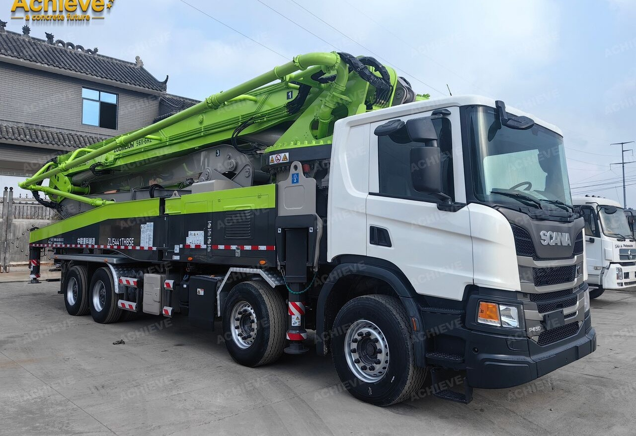 ZOOMLION ZOOMLION 2019 ZOOMLION 56X-6RZ 56M Scania P450 8x4【ACHIEVE】TOP CONDITION!!! - مضخة خرسانة: صورة 1 ZOOMLION ZOOMLION 2019 ZOOMLION 56X-6RZ 56M Scania P450 8x4【ACHIEVE】TOP CONDITION!!! - مضخة خرسانة: صورة 1