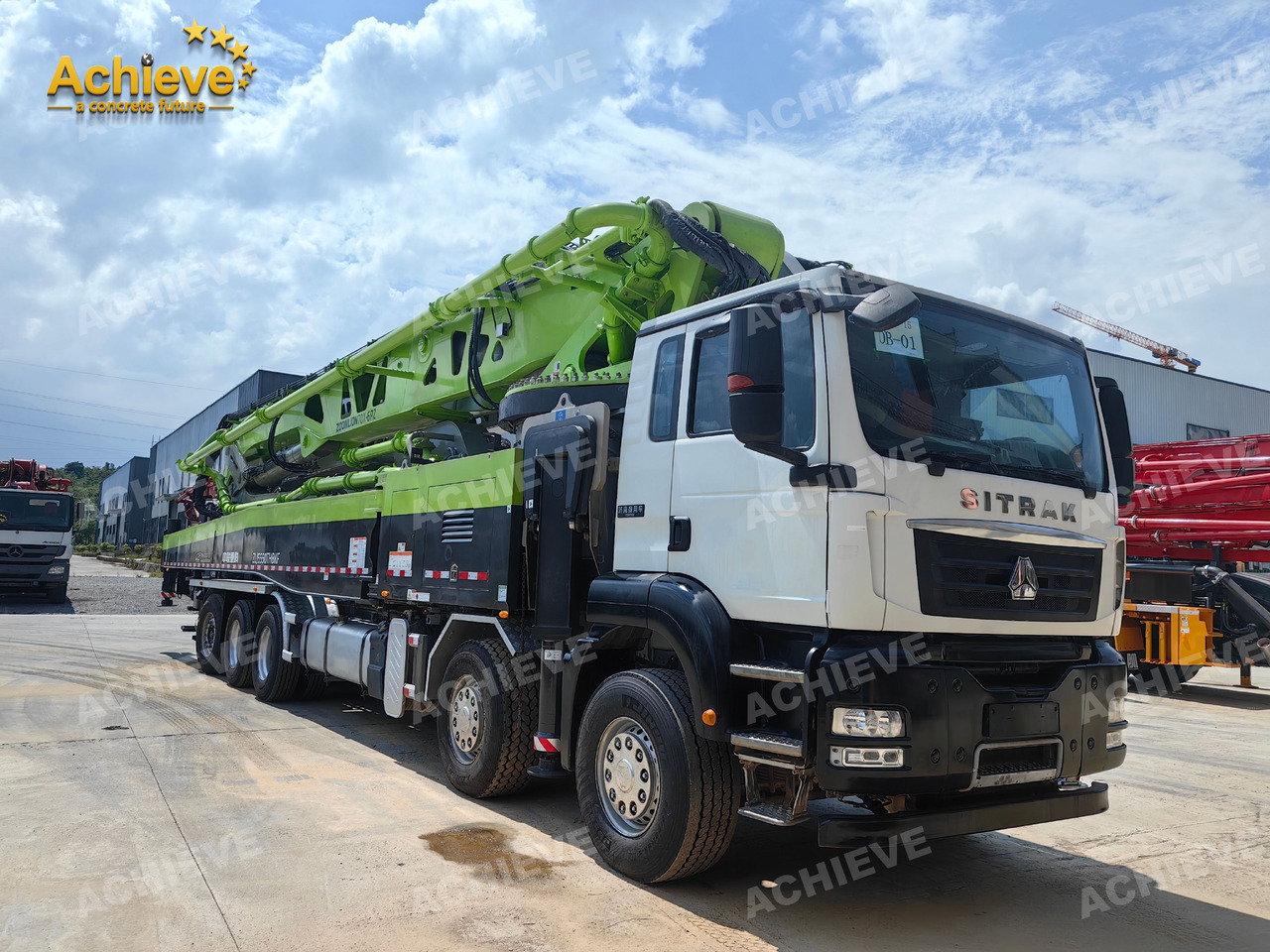 Zoomlion Zoomlion 70M 70X-6RZ Concrete pump truck ACTROS 4141 【ACHIEVE】TOP CONDITION!!! - مضخة خرسانة: صورة 1 Zoomlion Zoomlion 70M 70X-6RZ Concrete pump truck ACTROS 4141 【ACHIEVE】TOP CONDITION!!! - مضخة خرسانة: صورة 1