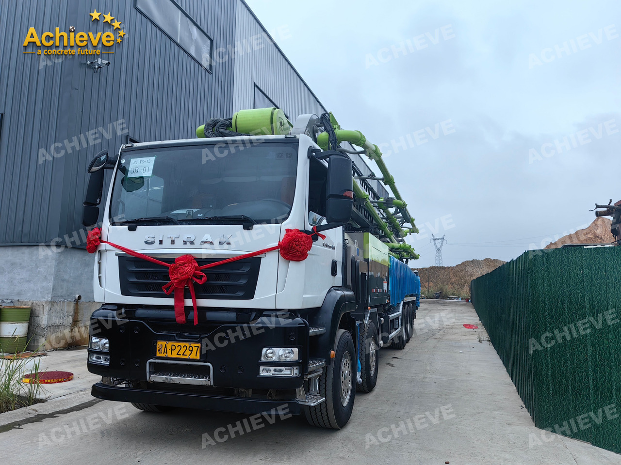 Zoomlion Zoomlion 70M 70X-6RZ Concrete pump truck ACTROS 4141 【ACHIEVE】TOP CONDITION!!! - مضخة خرسانة: صورة 4 Zoomlion Zoomlion 70M 70X-6RZ Concrete pump truck ACTROS 4141 【ACHIEVE】TOP CONDITION!!! - مضخة خرسانة: صورة 4