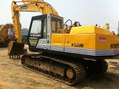 20t Japan Origin Used Sumitomo S280f2 S280 Sh200 0.7m3 Crawler Excavator - حفار زحاف: صورة 1 20t Japan Origin Used Sumitomo S280f2 S280 Sh200 0.7m3 Crawler Excavator - حفار زحاف: صورة 1