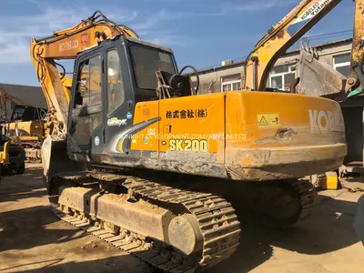 20t Japan Original Color 0.7 Kobelco Sk200 Sk200-3 Crawler Excavator - حفار زحاف: صورة 1 20t Japan Original Color 0.7 Kobelco Sk200 Sk200-3 Crawler Excavator - حفار زحاف: صورة 1