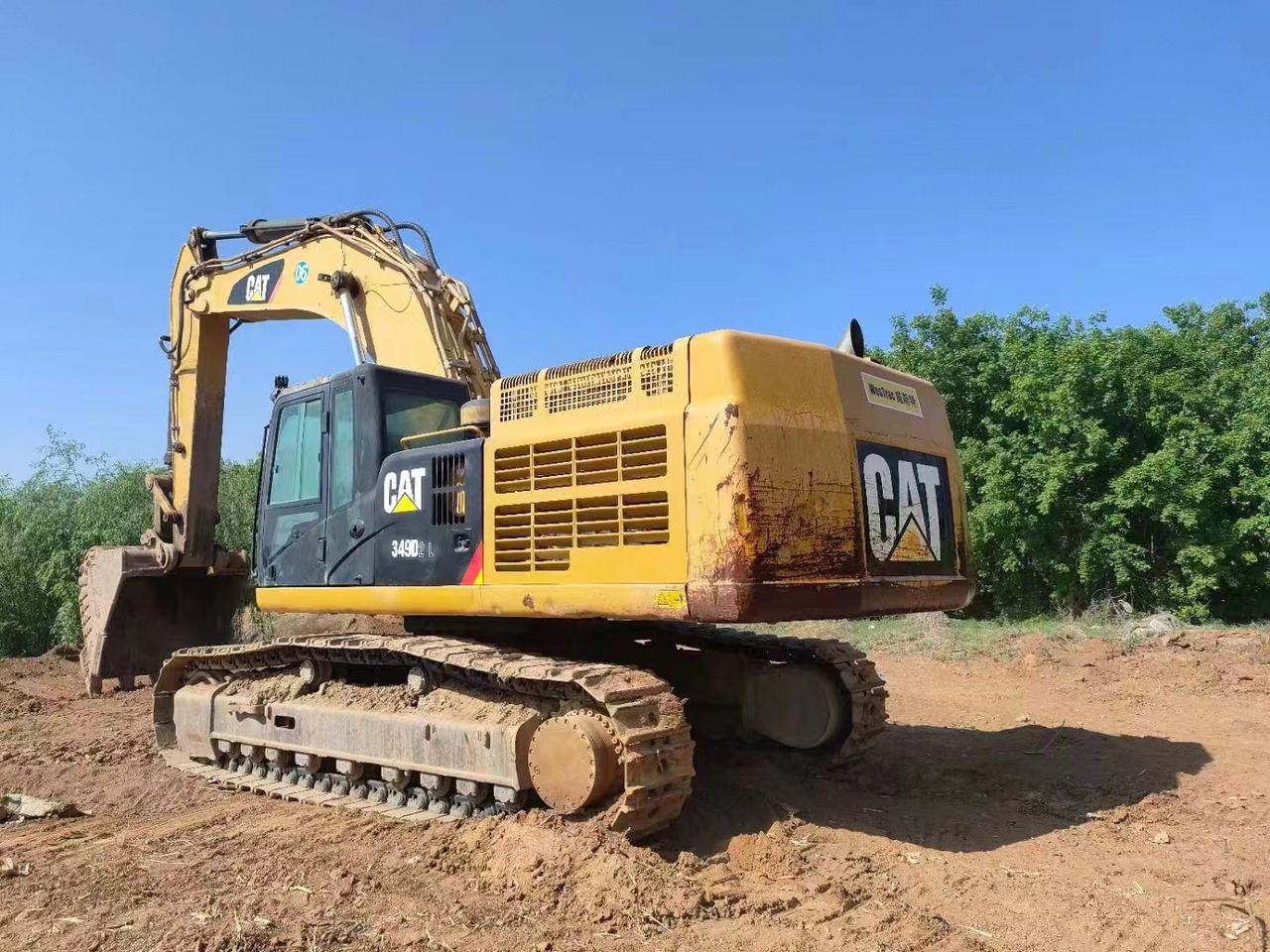 Caterpillar 349D, 349D2 Original Color Heavy Mining Machine - حفار زحاف: صورة 3 Caterpillar 349D, 349D2 Original Color Heavy Mining Machine - حفار زحاف: صورة 3