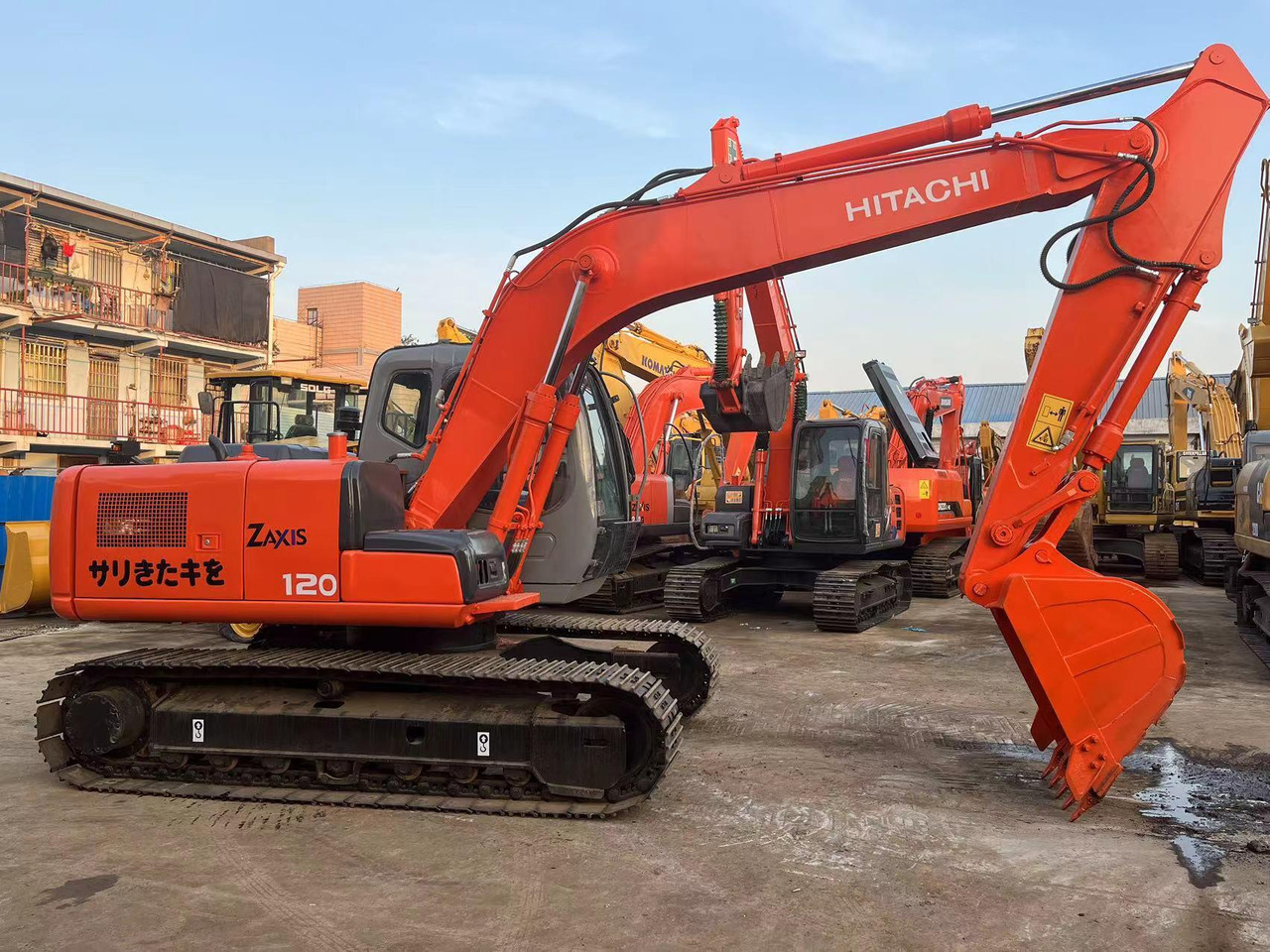 Hitachi ZX120-6 Japan Origin Used Excavator - حفار زحاف: صورة 1 Hitachi ZX120-6 Japan Origin Used Excavator - حفار زحاف: صورة 1