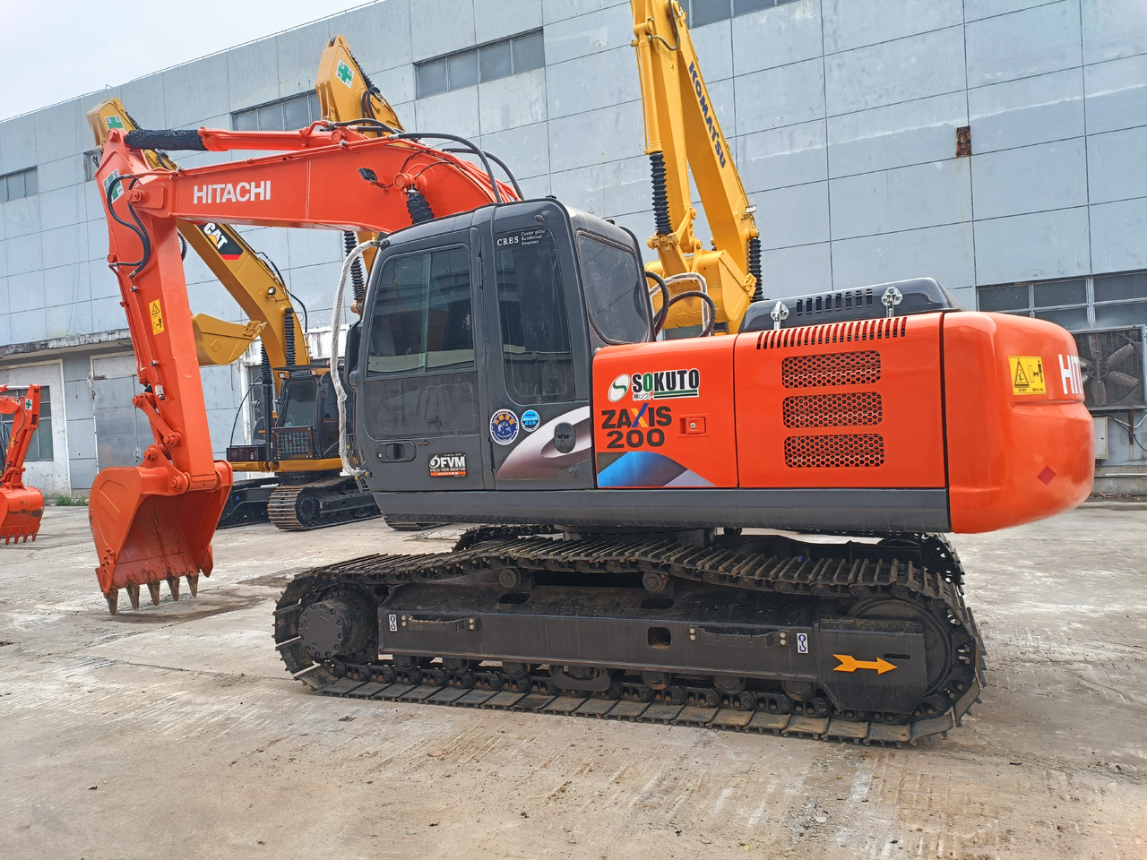 Hitachi ZX200 Used Condition Excavator Good Price - حفار زحاف: صورة 5 Hitachi ZX200 Used Condition Excavator Good Price - حفار زحاف: صورة 5
