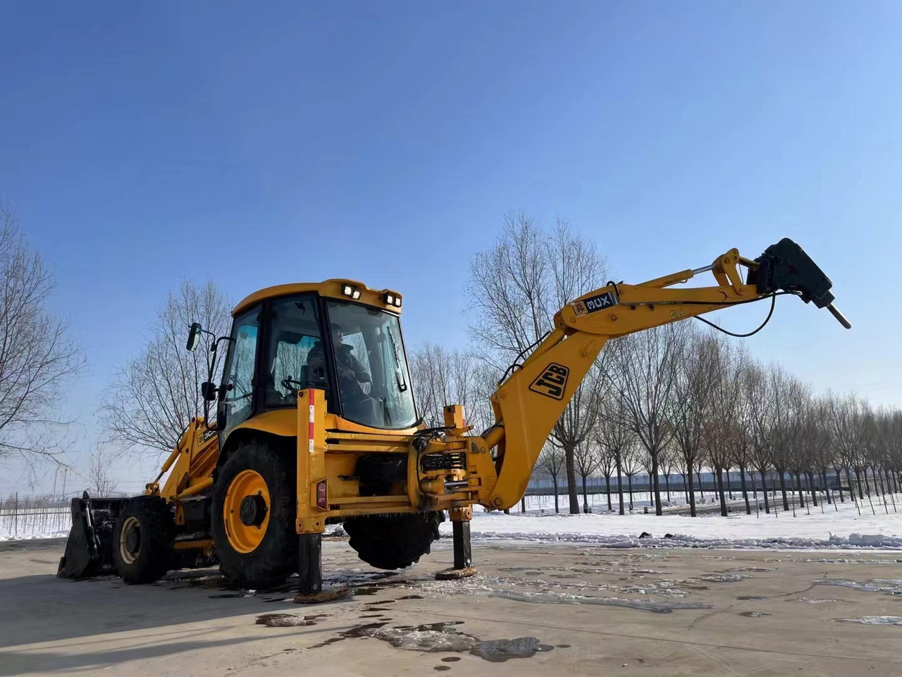 JCB 3CX Used Backhoe Loader with Hammer - جرافة حفار: صورة 2 JCB 3CX Used Backhoe Loader with Hammer - جرافة حفار: صورة 2