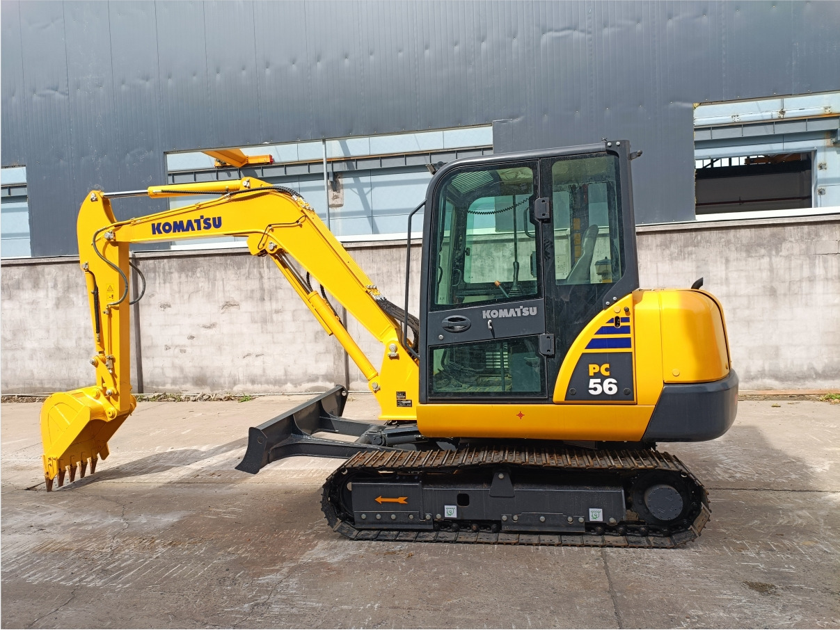 Komatsu PC56 Secondhand Condition Small Excavator - حفار زحاف: صورة 1 Komatsu PC56 Secondhand Condition Small Excavator - حفار زحاف: صورة 1