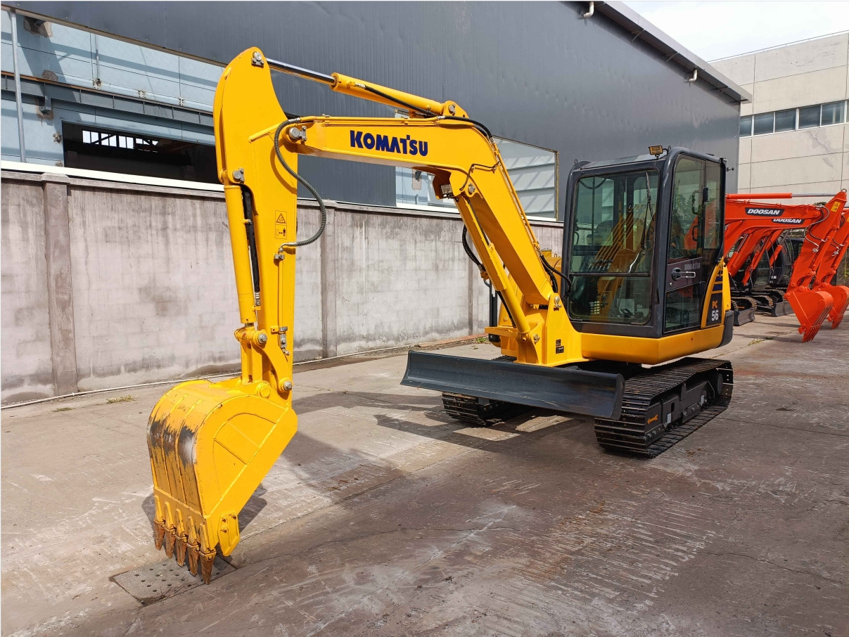 Komatsu PC56 Secondhand Condition Small Excavator - حفار زحاف: صورة 4 Komatsu PC56 Secondhand Condition Small Excavator - حفار زحاف: صورة 4